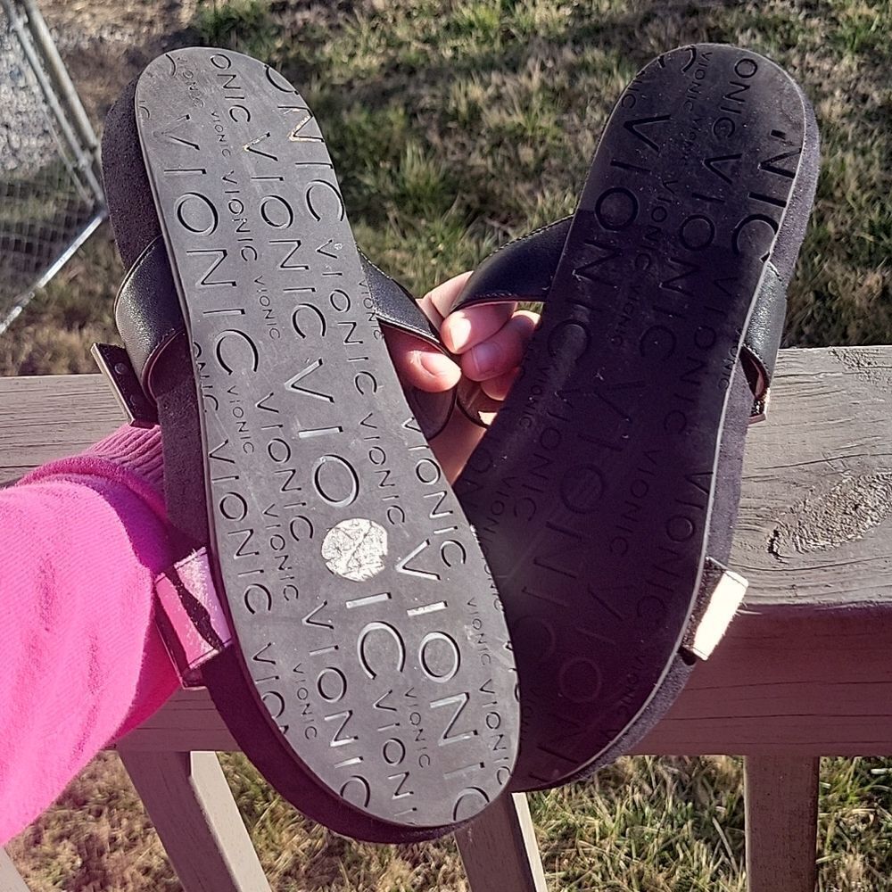 Vionic Jura zebra print sandal size 10 - Picture 6 of 7